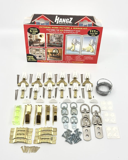 HangZ Extreme Home Picture & Mirror Kit
