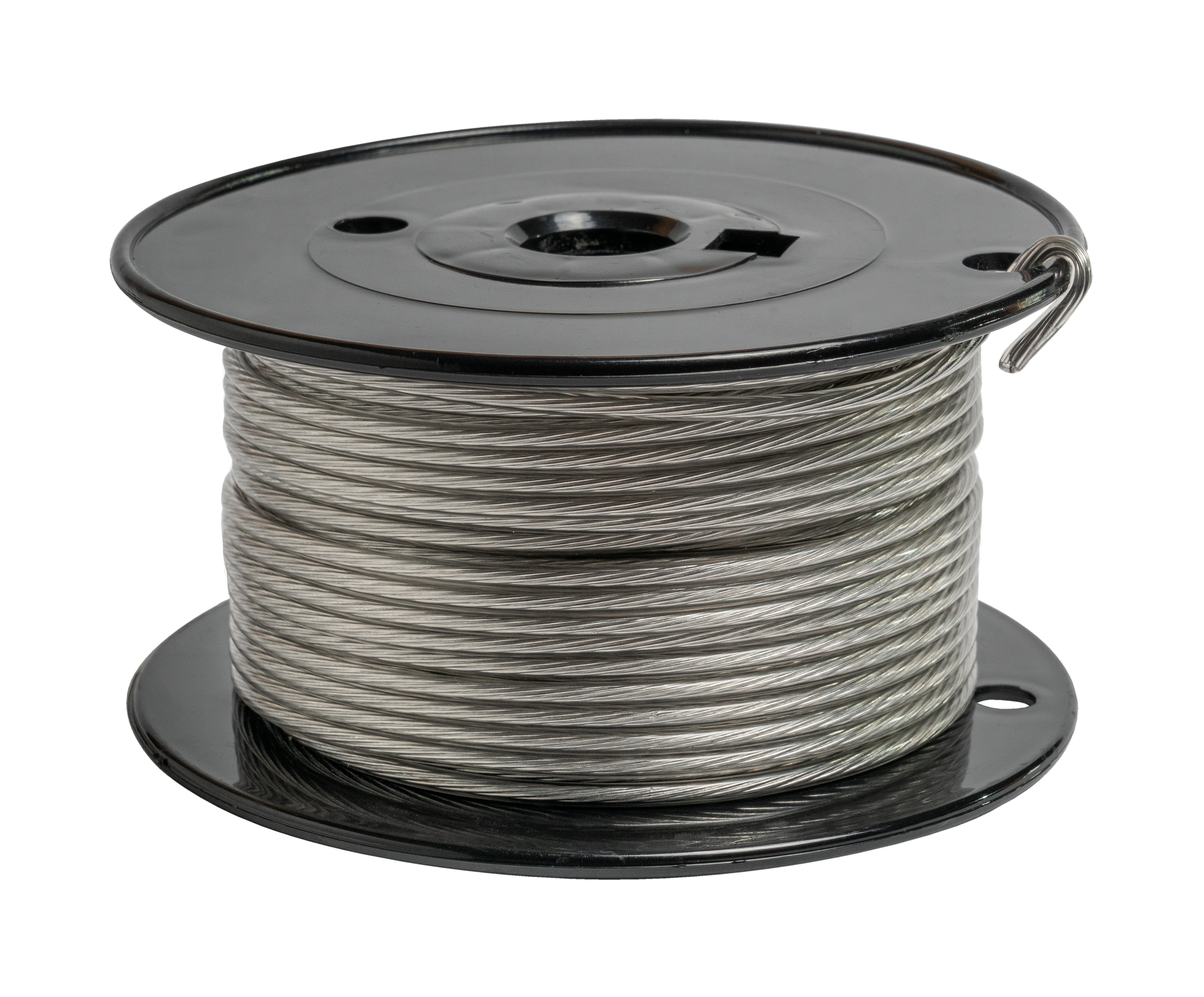 HangZ 100-150lb Galvanized Braided Picture Wire Spools