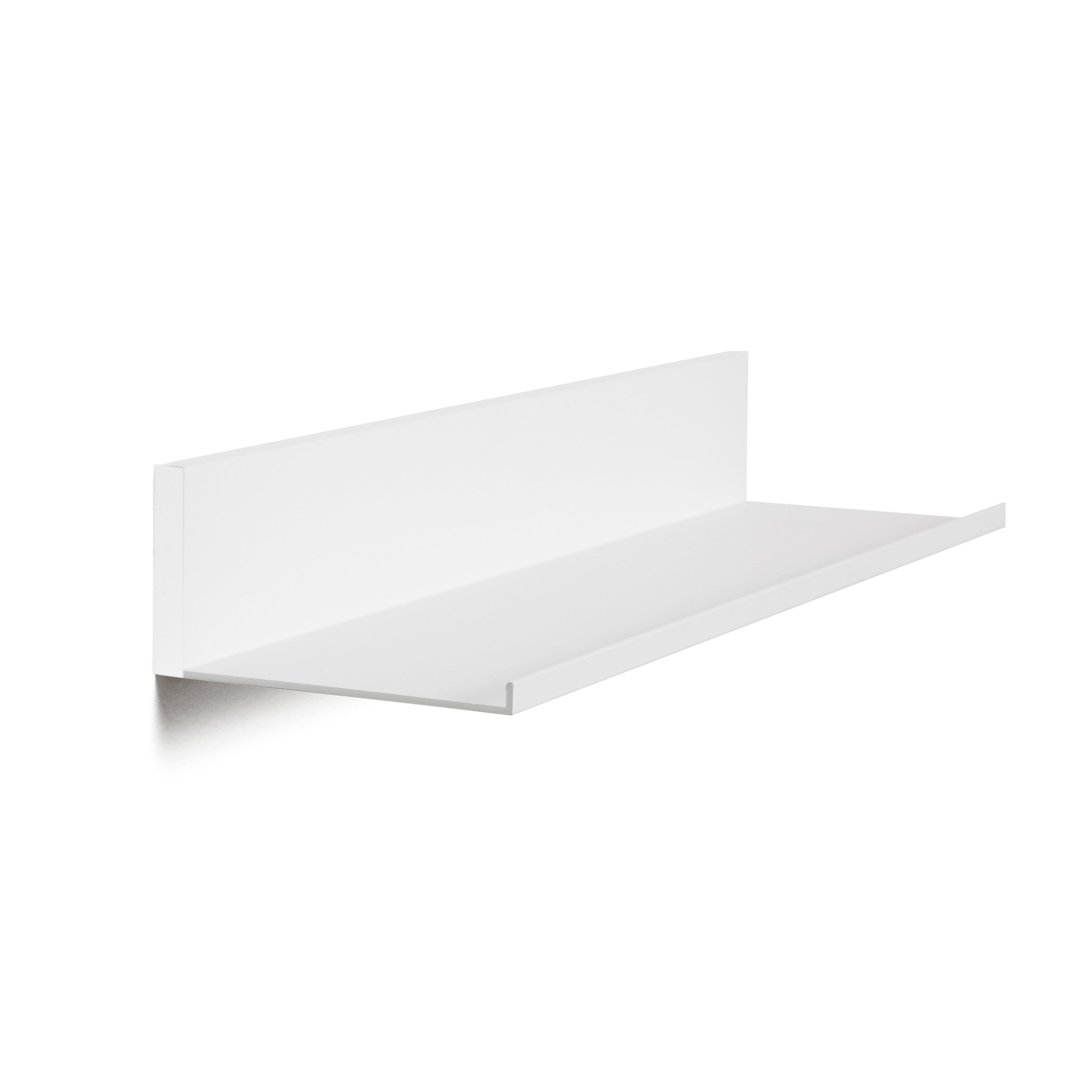 Reversible 5.875" Depth No Stud Floating Shelf - Powder Coat