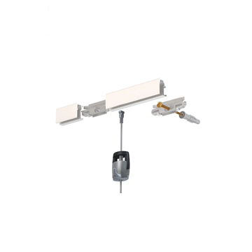 HangZ Gallery Rail 6.5ft Hanging System 74001