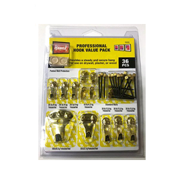HangZ Professional Picture Hook Value Pack 1.8 nails 50935